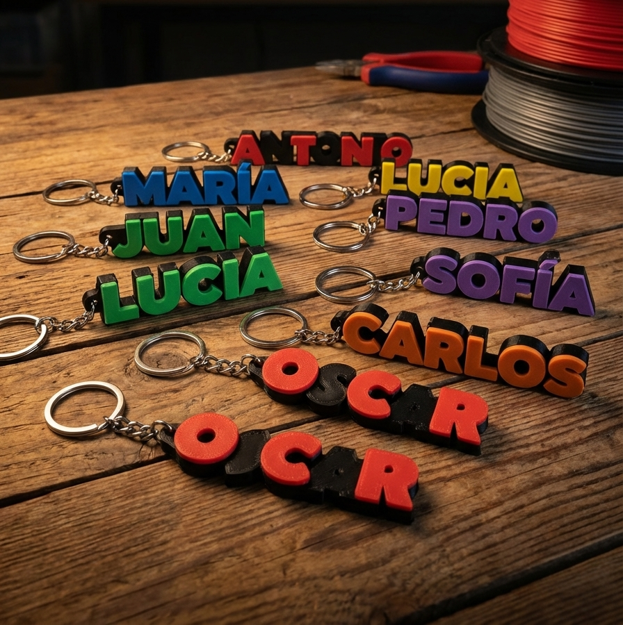 Llavero personalizable