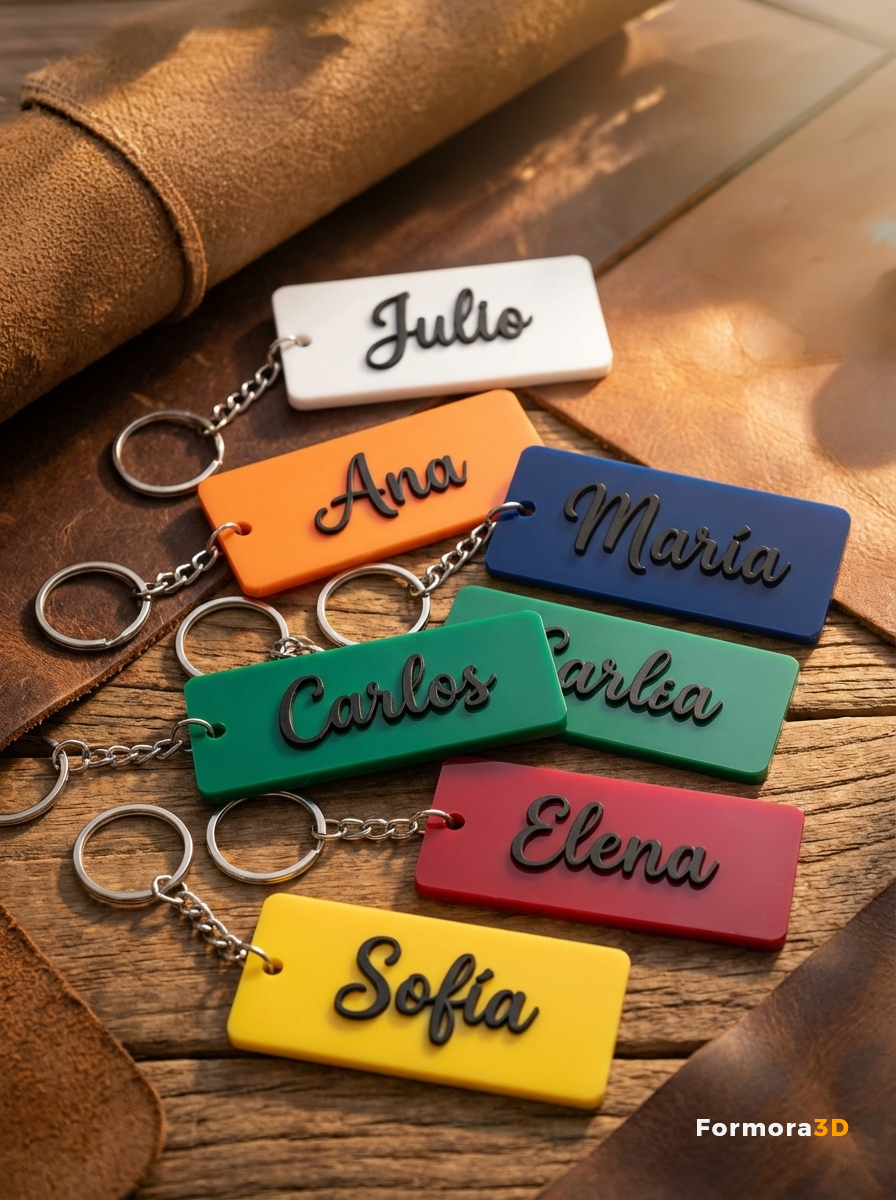 Llavero personalizable