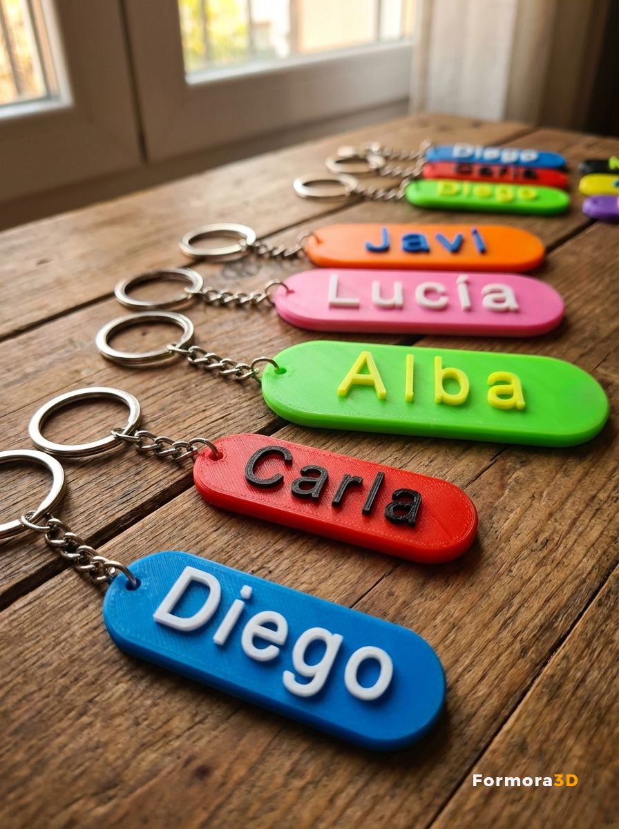 Llavero personalizable
