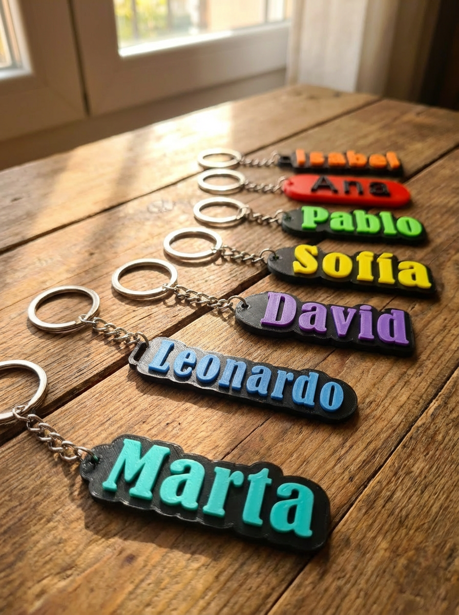 Llavero personalizable