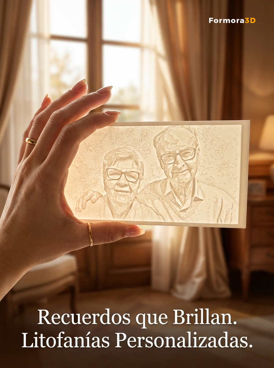 Litofanía personalizada a partir de tu foto